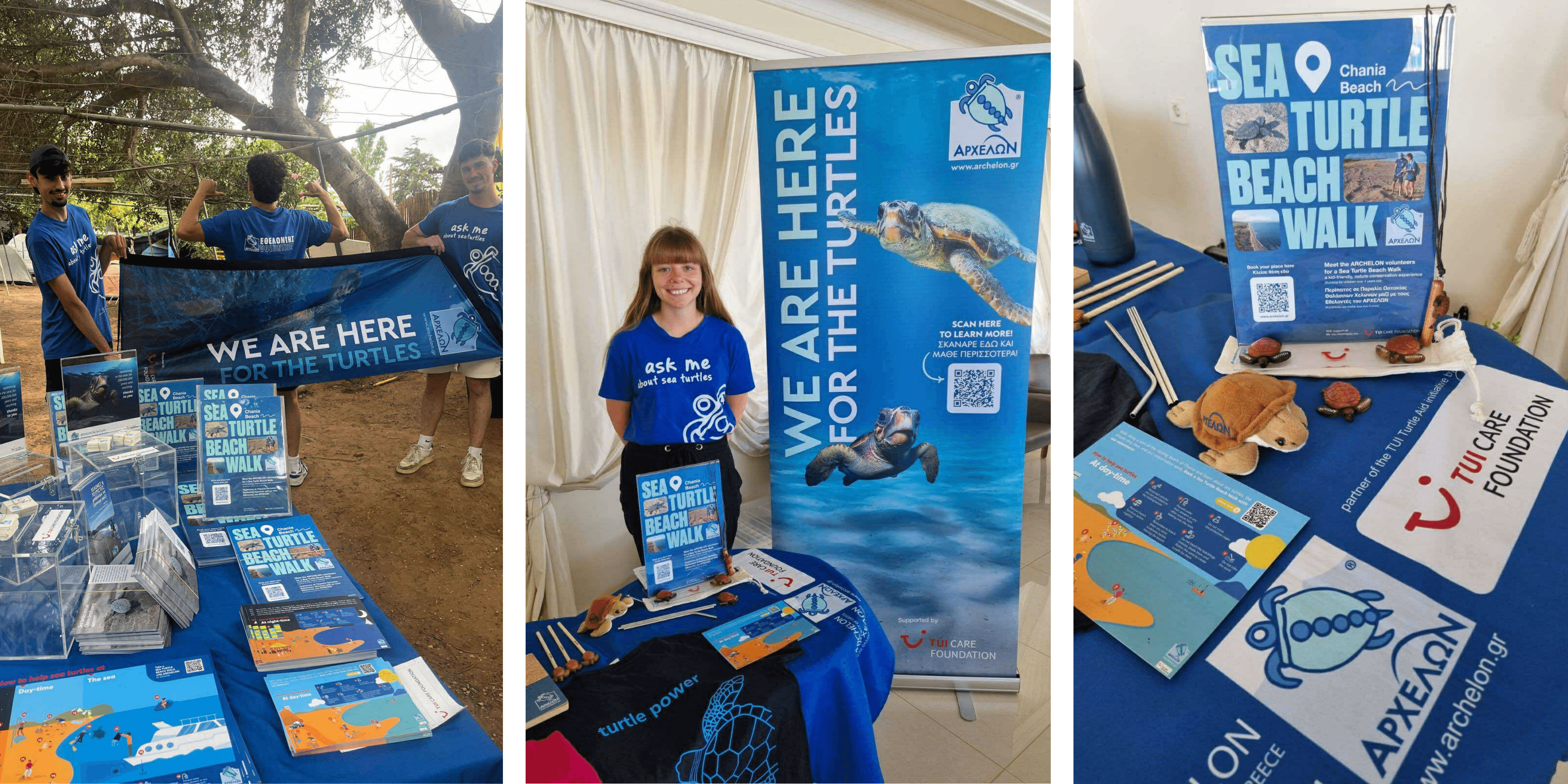 Photos of ARCHELON and TUI care foundation 