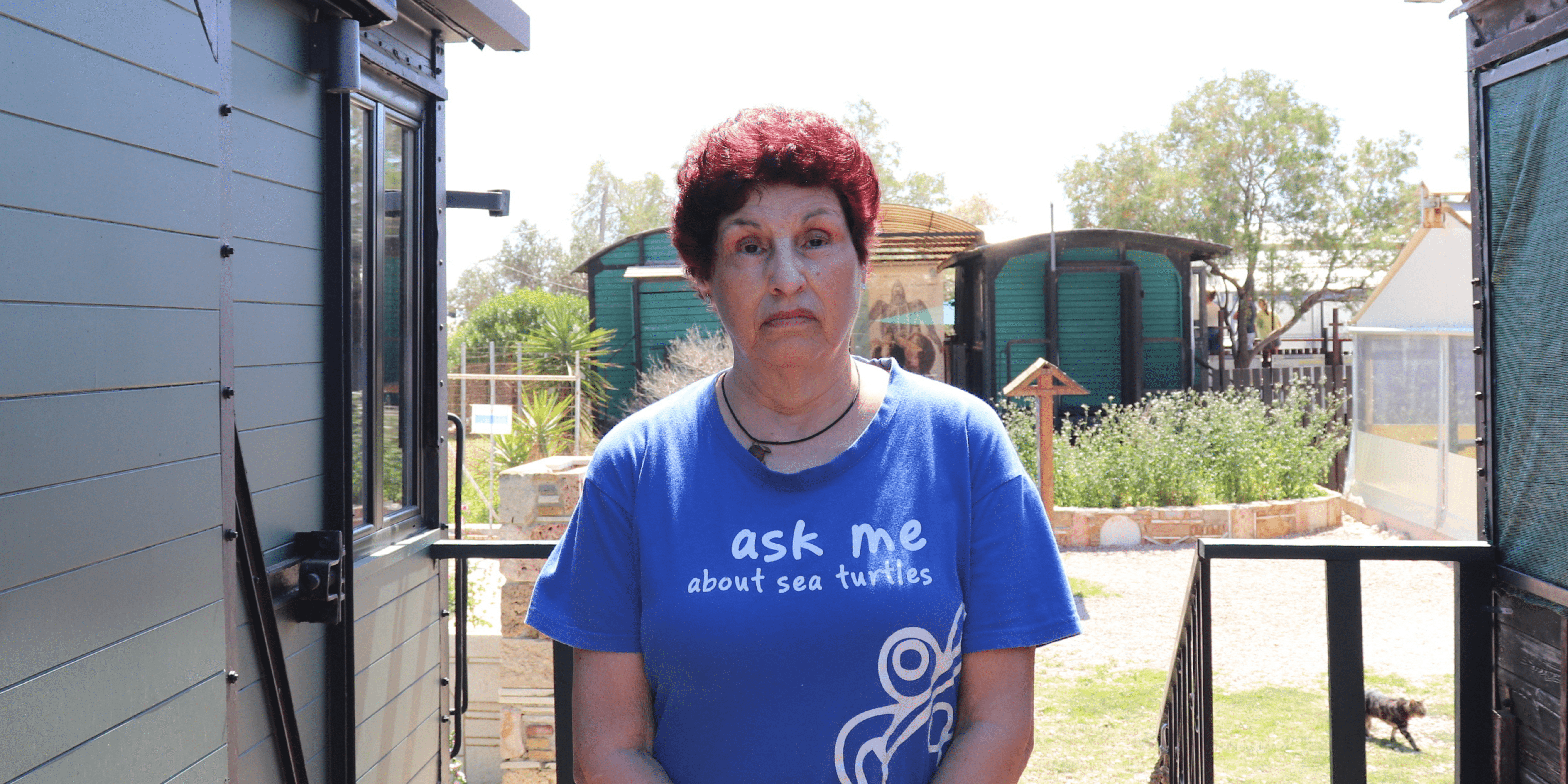 A photo of Joanne, a dedicated ARCHELON volunteer